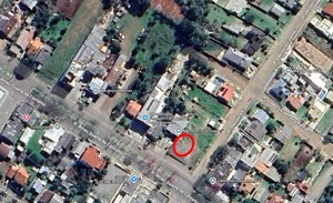 Terreno situado à Avenida Alceu Duarte de Carvalho, s/nº , Alto da Boa Vista, na cidade de Santiago, RS.