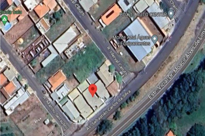 Casa residencial não averbada, com área útil de 106,33 M², Resid. Califórnia, Monte Azul Paulista,SP
